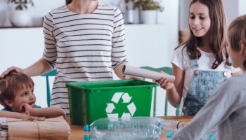 encourage recycling home